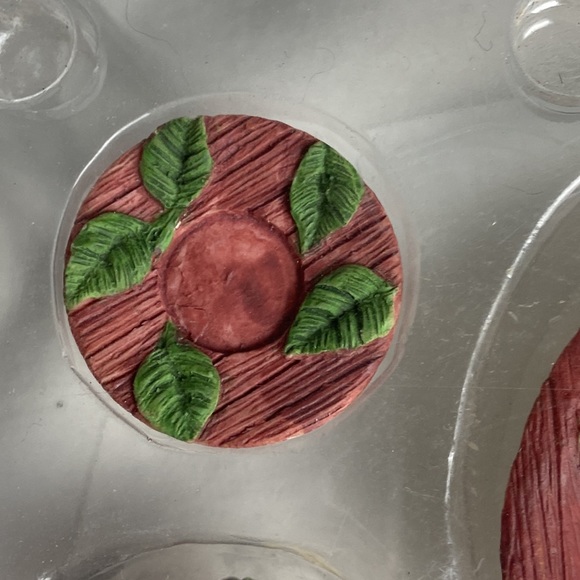 NIB 1990s miniature, collectible, tea set featuring crows barn and sunflower - Picture 6 of 11